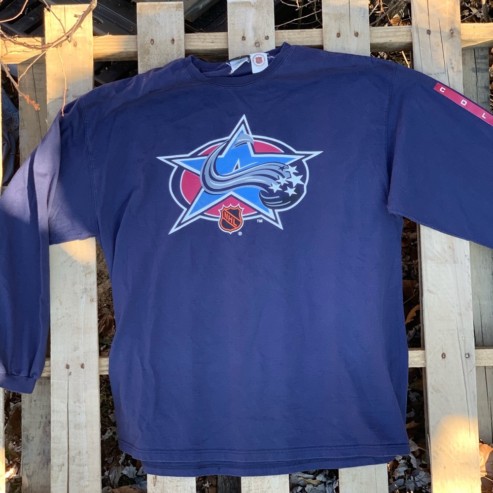 2001 NHL all star game long sleeve tee